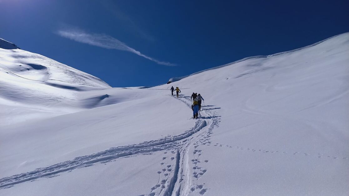 Global ski day in Madrisa, Switzerland. Ski-Day-2023