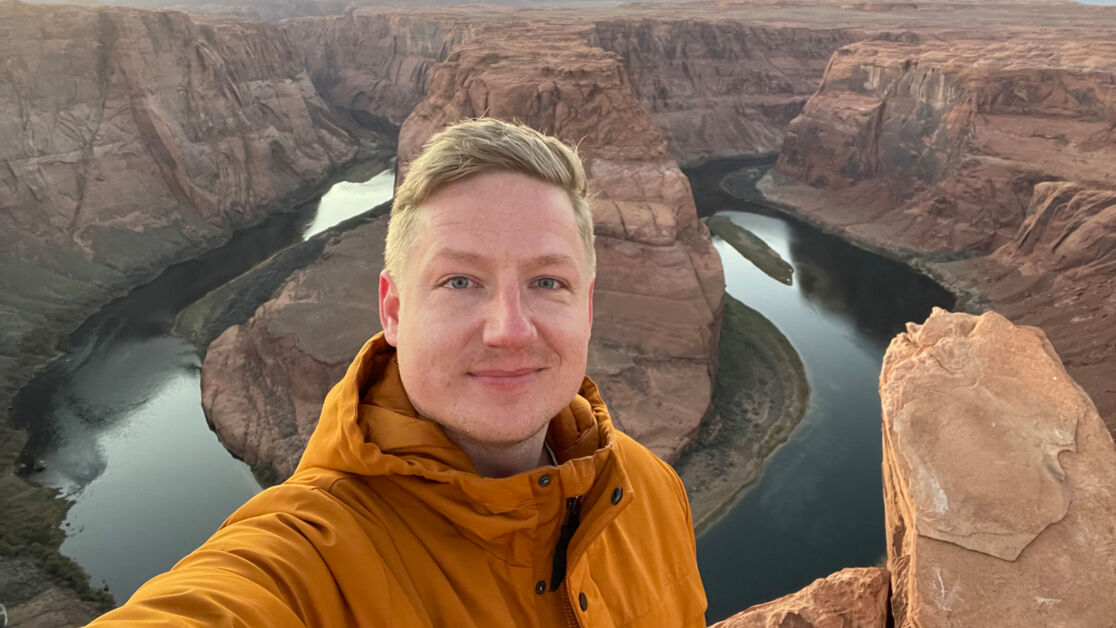At Horseshoe Bend near the town of Page, Arizona Jochen Wagner_at Horseshoe Bend