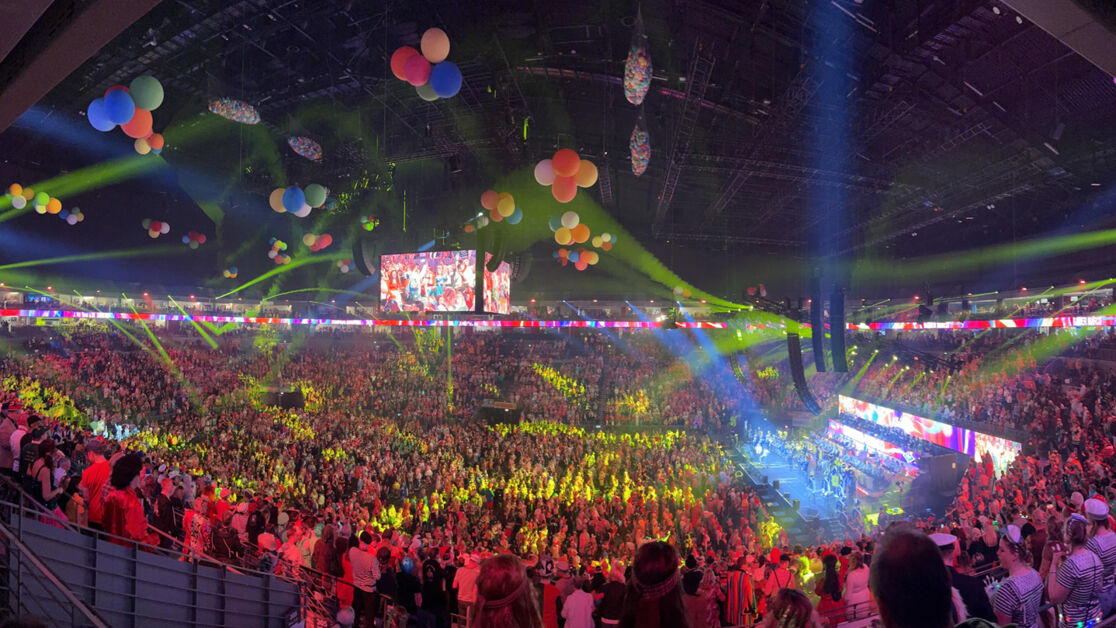 Carnival event for employees from Germany and Liechtenstein in Cologne, Germany. Cologne Carnival