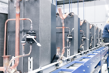 HVAC production line HVAC production line